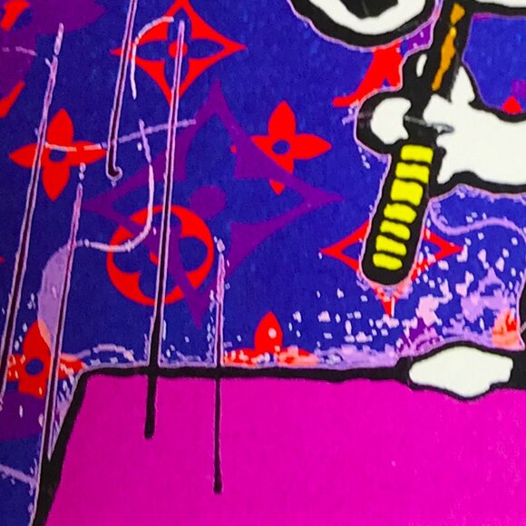 Death NYC - Louis Vuitton Murakami Snoopy - Ltd Ed # Original Signed Print - Picture 12 of 16